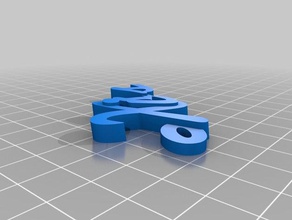 xiss nuevo organização personalizado 3d print model - Mito3D