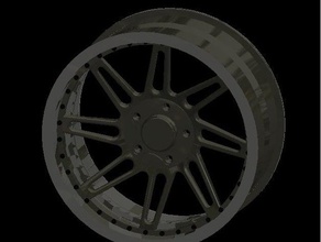 wheel 4 automotive 3d print model - Mito3D
