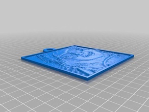 ebert 2d art personalizado 3d print model - Mito3D