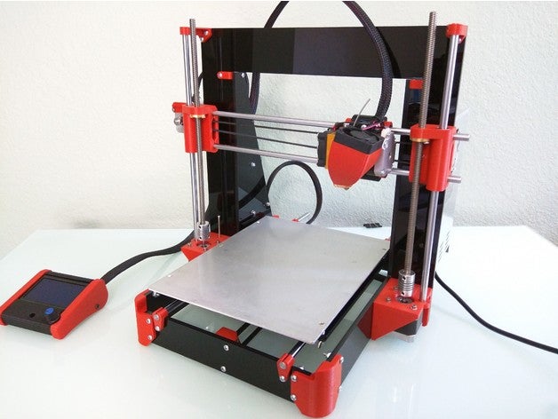 -old- milledprinted 3d printer prusa i3 style printers allted cnc frame laser cut mp3dp mpcnc 3D print model - Mito3D