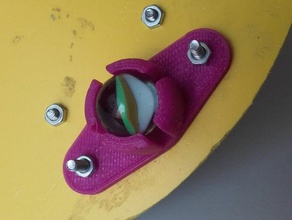 Marmor gut in der Robotik die caster printbot rueda Rad 3d print model - Mito3D