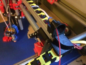 mpcnc 525 compatível guia de cabos bowden final 3d impressão 3d print model - Mito3D