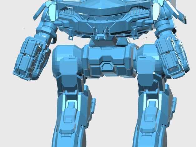 mwo king crab Modell Roboter 3D print model - Mito3D