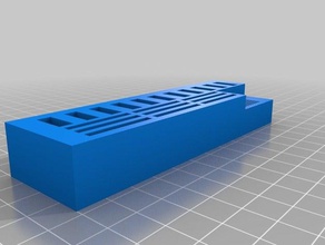 einfache, effiziente usbsdmicrosd-card-Inhaber computer 3d print model - Mito3D