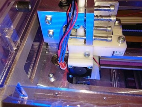 rf 1000 e3d v6 conversion anti rotation guard printer extruders e3dv6 rf1000 3d print model - Mito3D