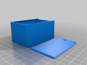 my customized round box lid containers 3d print model - Mito3D