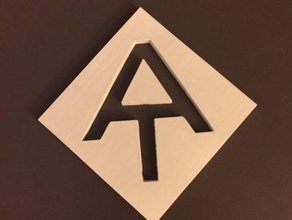sentier des appalaches logo signes logos 3d print model - Mito3D