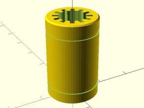 parametric linear bearing 3d printer accessories customizer 3d print model - Mito3D