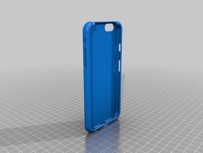 iphone 6 case mobile 3d print model - Mito3D