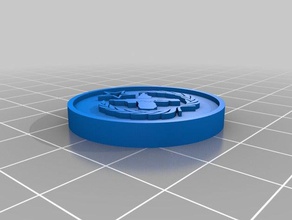 sentinel Birliği rozeti oyuncak oyun aksesuarlar buzzbee nerf 3d print model - Mito3D