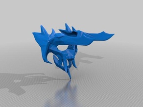 akumetsu mask other 3d print model - Mito3D