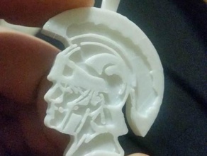 trojan pendant jewelry 3d print model - Mito3D