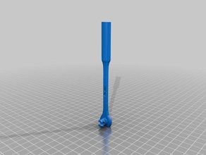 optical illusion pinwheel holder split art 3d print model - Mito3D