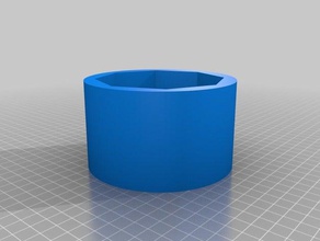 il mio personalizzato parametrico filtro olio chiave utensili a mano su misura 3d print model - Mito3D
