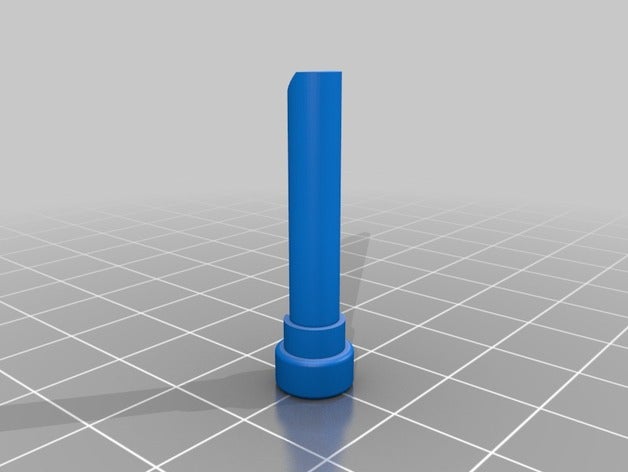 pin fender akustik gitar müzik köprü pimi 3D print model - Mito3D