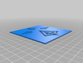 hermine art outils personnalisé 3d print model - Mito3D