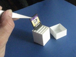 suporte do cartão sd computador personalizador 3d print model - Mito3D
