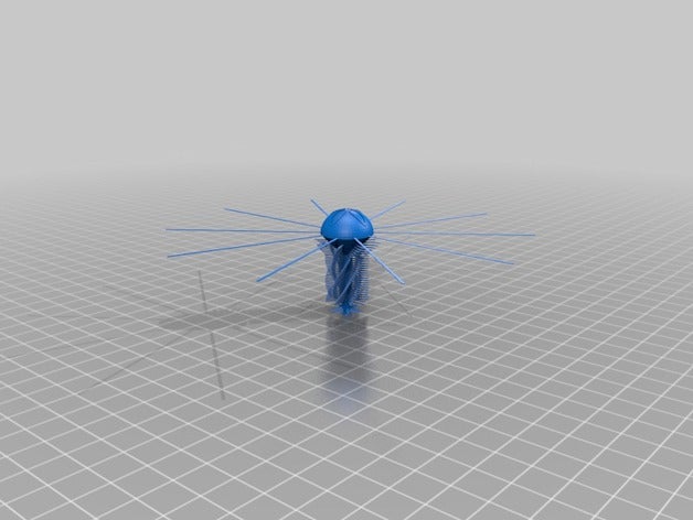 jellyfish animals customized 3D print model - Mito3D