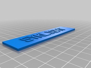 lucernario i segni loghi personalizzato 3d print model - Mito3D