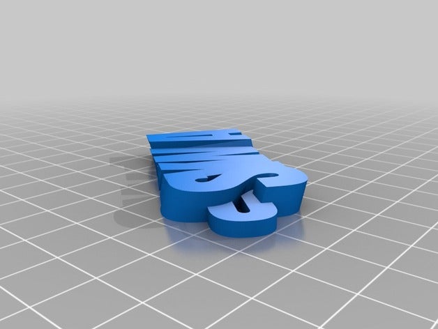 sywa keyfob new3 Anahtarlık özelleştirilmiş 3D print model - Mito3D