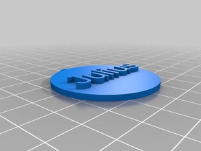 júlio keychainpendant chaveiros personalizado 3d print model - Mito3D
