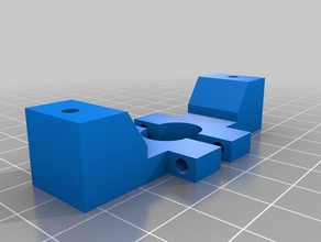 alpha support e3d printer extruders hatchbox 3d print model - Mito3D
