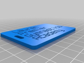 lauren roberts organization customized 3d print model - Mito3D