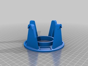 adapter kumer filament-Spule fixiert andere makeprintable 3d print model - Mito3D