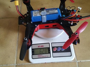 maticora quadcopter 250 fpv gimbal rc veicoli 3d print model - Mito3D