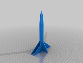 low orbit rocket thingi v2 rc vehicles fortheheckofit hobby rockets 3d print model - Mito3D