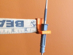 beam compass cutter art tools circle customizer radius ruler yardstick 3d print model - Mito3D