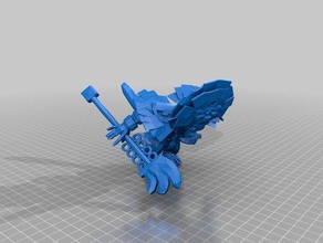 colpire dèi hunbats fisso altri makeprintable 3d print model - Mito3D