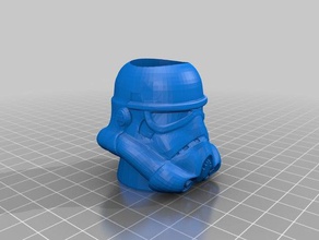 storm trooper pen holder 3d printing 3d print model - Mito3D