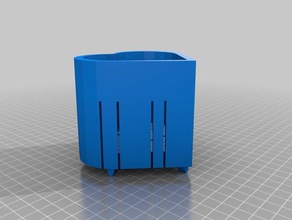 tofu press 3d printing heart-shaped 3d print model - Mito3D
