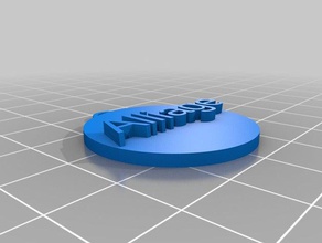 il mio personalizzati e personalizzabili test keychainpendant portachiavi 3d print model - Mito3D