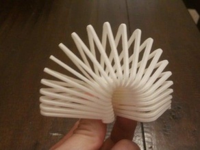 support free slinky toys games fun quick spring supportles 3d print model - Mito3D