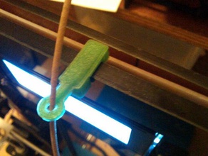 prusa i3 filamento guia do clipe 3d a impressora acessórios 3d print model - Mito3D