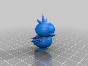 torchic gen3starter pokemon 3d baskı 3d print model - Mito3D