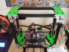 wanhao duplicator i3 complete frame rebuild lulzbot taz 5 style 3d printing 3d print model - Mito3D