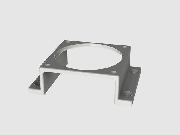 60mm fan mounting bracket 3d printer accessories assembly 3D print model - Mito3D