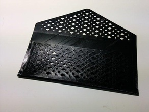 printed wallet women fashion 3d lewihe 3d print model - Mito3D