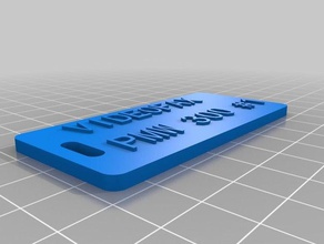 1 pmw organizasyon özelleştirilmiş 3d print model - Mito3D