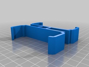 nerf stryfe dual mag titolare i giocattoli giochi 3d print model - Mito3D