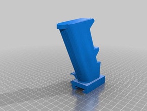 nerf punho de pistola lanterna titular 14mm brinquedos jogos 3d print model - Mito3D
