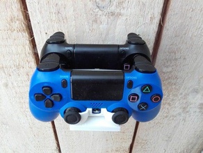 playstation 4 controllerwall holder 3d printing 3d print model - Mito3D