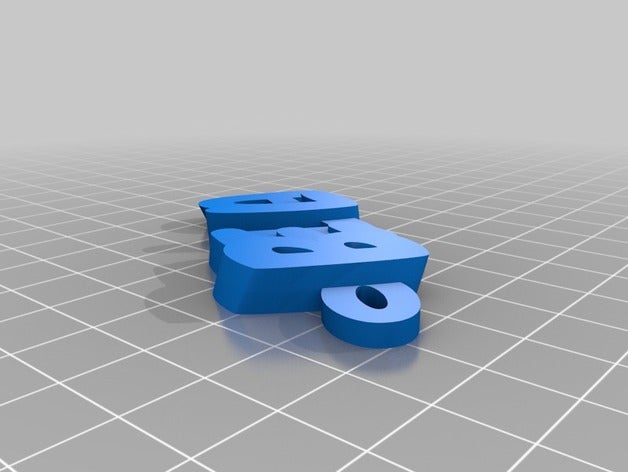 olivia i portachiavi personalizzato 3D print model - Mito3D