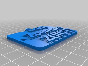 sam 3 keychains customized 3d print model - Mito3D