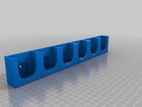 il mio personalizzate 100 ml di vernice tubo supporto organizzazione 3d print model - Mito3D