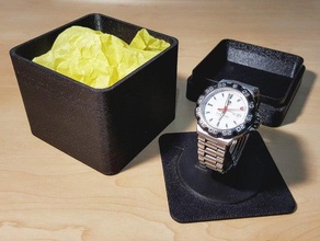 box containers jewelry storage container watch case 3d print model - Mito3D