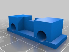 b-daman playingfield límite de la bisagra juguete juego accesorios 3d print model - Mito3D